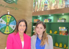 Agzulasa are banana growers and exporters from Ecuador who had their own booth to host many clients in Madrid. Marianela Ubilla, the General Manager and Vanessa Santos made sure clients were happy and had time for a game to win some promotional prizes.